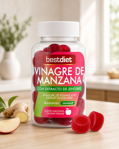 Gominolas de Vinagre de Manzana – Bienestar Digestivo y Fuerza Natural