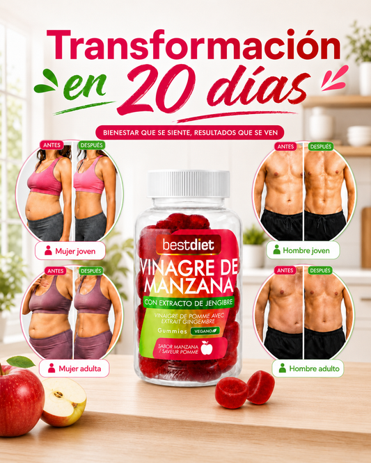 Gominolas de Vinagre de Manzana – Bienestar Digestivo y Fuerza Natural